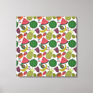 Toile Fruit motif transparent motif de surface de frui