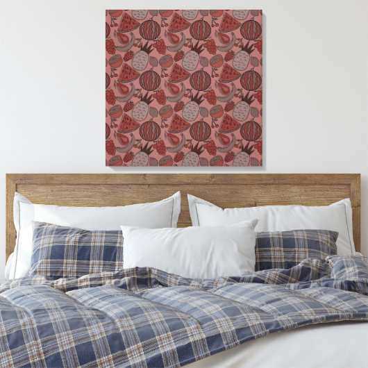 Toile Fruit seamless pattern | Fruit surface pattern 16 (Insitu(Chambre))