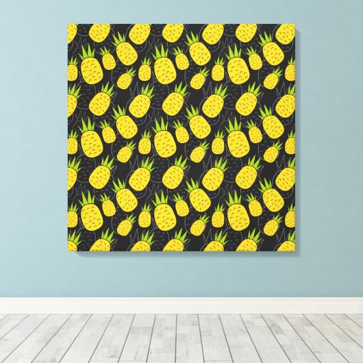 Toile Fruit seamless pattern | Fruit surface pattern 4 (Insitu (Plancher de Bois))