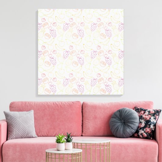 Toile Fruit seamless pattern | Fruit surface pattern 58 (Insitu(Salon))