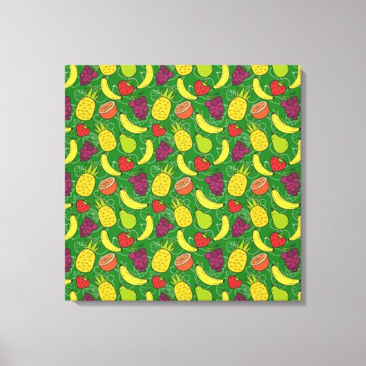 Toile Fruit seamless pattern | Fruit surface pattern 7 (Recto)