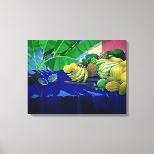 Toile Fruit tropical (Recto)