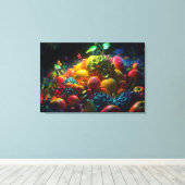 Toile Fruit World (Insitu (Plancher de Bois))
