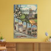 Toile Fruitland, Idaho - Scènes de grandes lettres (Insitu(Salon))