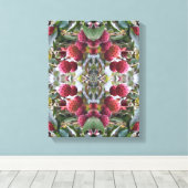 Toile Fruits de Dogwood rouge Nature Abstraite (Insitu (Plancher de Bois))