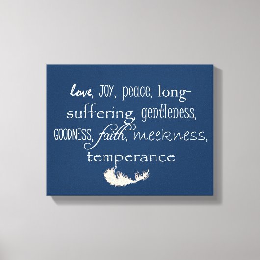 Toile Fruits de l'Esprit (Recto)