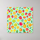 Toile Fruits d'été Conception transparente (Recto)