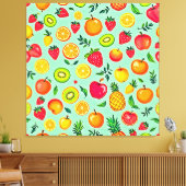 Toile Fruits d'été Conception transparente (Insitu(Salon))