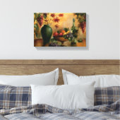 Toile Fruits et vin aux teintes d'automne (Insitu(Chambre))