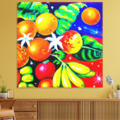 Toile Fruits Étonnants Ciel Étoffant. Commandez dès main (Insitu(Salon))