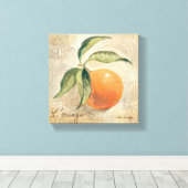 Toile Fruits ronds et orange (Insitu (Plancher de Bois))