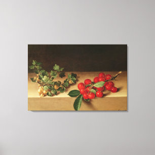 Toile Fruits sur la table, 1644