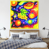 Toile Fruits tropicaux dans le ciel. Commandez dès maint (Insitu(Chambre))