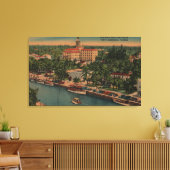 Toile Ft. Lauderdale, FL - Vue de New River & Court (Insitu(Salon))