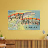 Toile Ft. Myers, Floride - Scènes de grandes lettres (Insitu(Salon))