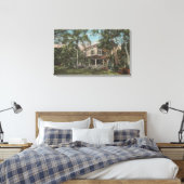 Toile Ft. Myers, Floride - Vue de Thomas Edison House (Insitu(Chambre))