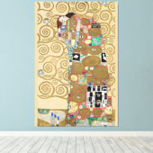 Toile Fulfillment Gustav Klimt (Insitu (Plancher de Bois))