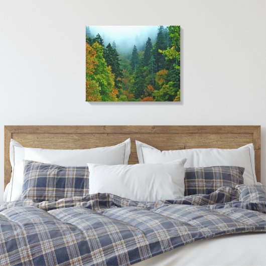 Toile Fumé Mountain Fall Foliing (Insitu(Chambre))