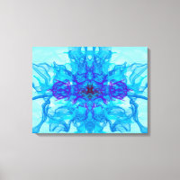 FUMÉE BLEUE - Art Fractal -