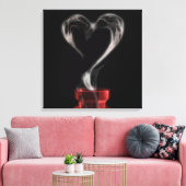 Toile fumée de potion d'amour (Insitu(Salon))