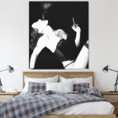 Toile Fumée et séduction - Autoportrait (Insitu(Chambre))