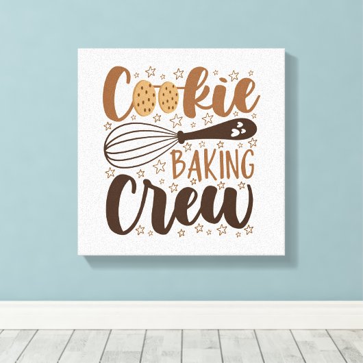 Toile Fun Cookie Baking Creative (Insitu (Plancher de Bois))