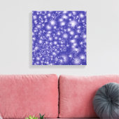 Toile Fun PURPLE Abstrait Encre Super motif Splash (Insitu(Salon))