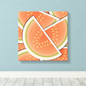 Toile Funky melon (Insitu (Plancher de Bois))