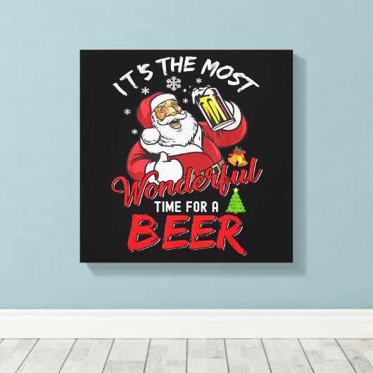 Toile Funny Christmas (Insitu (Plancher de Bois))