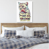 Toile Funny cute cat meme for cat lovers & kitty owners (Insitu(Chambre))