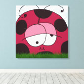 Toile Funny et Chubby Ladybug (Insitu (Plancher de Bois))