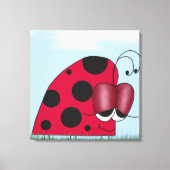 Toile Funny et Euphoric Ladybug (Recto)