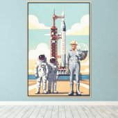 Toile Funny Grandad (Insitu (Plancher de Bois))