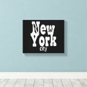 Toile Funny New York City (Insitu (Plancher de Bois))