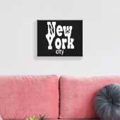 Toile Funny New York City (Insitu(Salon))