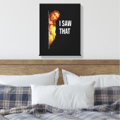 Toile Funny Quote Jesus Meme I Saw That Christian God Wo (Insitu(Chambre))