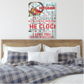 Toile Funny Quotes To Husband | Gift For Man | (Insitu(Chambre))