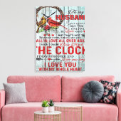 Toile Funny Quotes To Husband | Gift For Man | (Insitu(Salon))