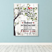 Toile Funny Quotes to Husband | Present for Husband | (Insitu (Plancher de Bois))
