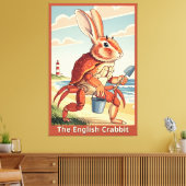 Toile Funny rabbit spoof (Insitu(Salon))