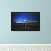 Toile furtif : Citation inspirante (Insitu (Plancher de Bois))