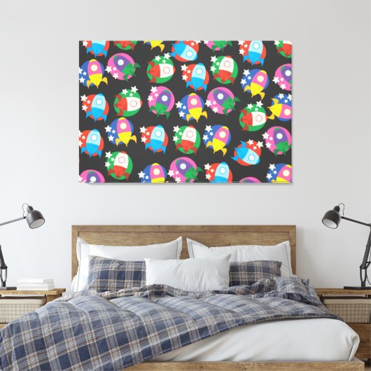 Toile Fusées (Insitu(Chambre))