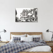 Toile Fusillade devant l'église Saint-Roch à Paris (Insitu(Chambre))