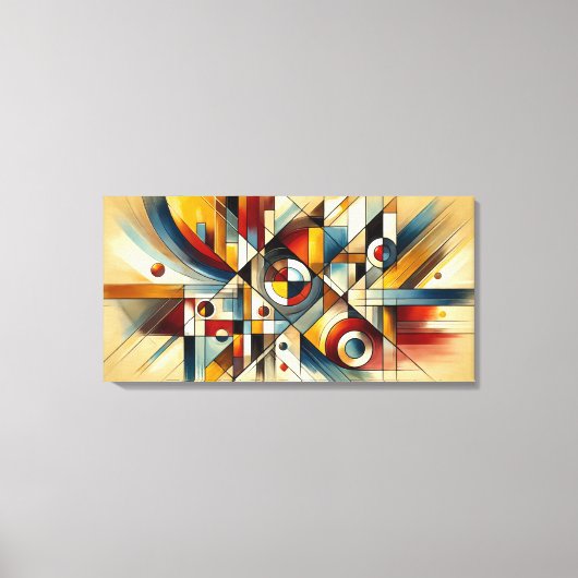Toile Fusion Abstraite – Édition Limitée d'Art (Recto)