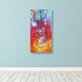 Toile Fusion of Energy (Insitu (Plancher de Bois))