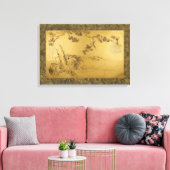 Toile Fusuma : Tigers and Dragon (Insitu(Salon))