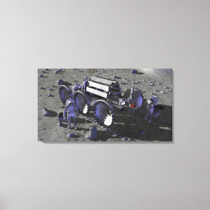 Toile Futures missions 10 d'exploration d'espace