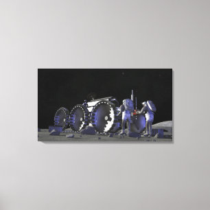 Toile Futures missions 12 d'exploration d'espace