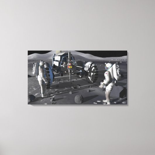 Toile Futures missions d'exploration spatiale (Recto)