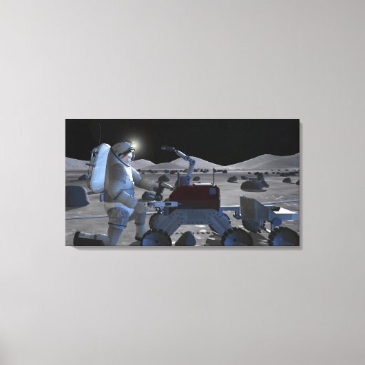 Toile Futures missions d'exploration spatiale 10 (Recto)